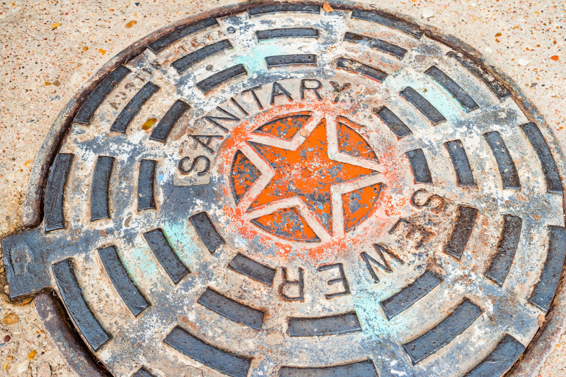 Sanitary Sewer Manhole Cover